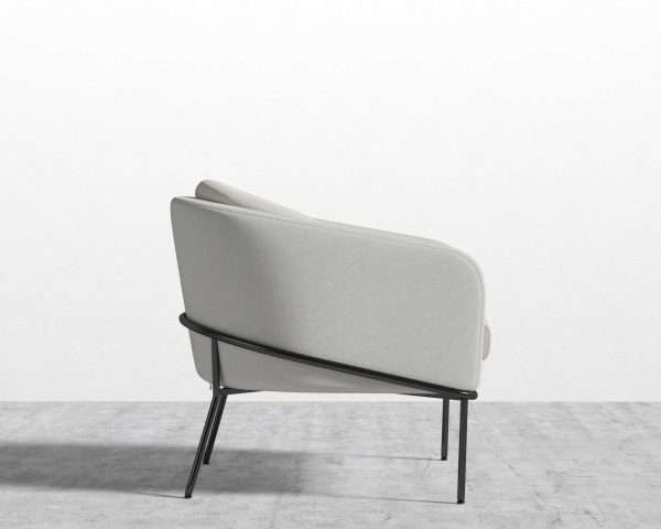 Modern Arm Chairs Single Angelo Lounge Chair - Image 4