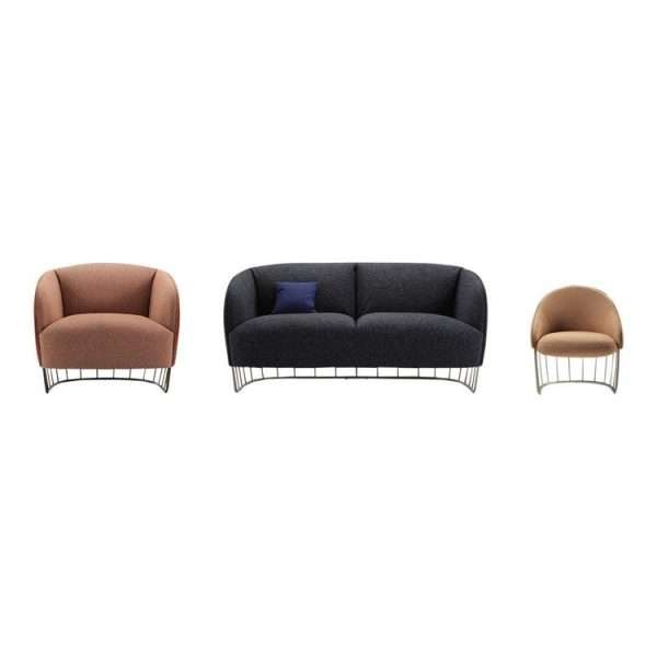 Rustic Elegance Wine Barrel Inspired Lounge Chair