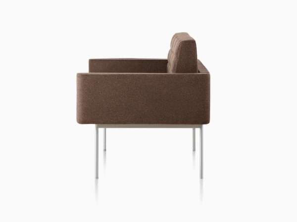 Project Furniture Matching Contract Office Tuxedo Component Club Chair - Image 5