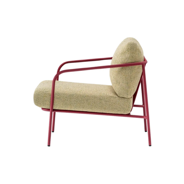 Modern Luxury Nordic Style Colorful Leisure Chair - Image 4