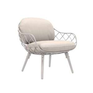 Italian Style Furniture Hotel Modern Low Seat Lounge Chair
