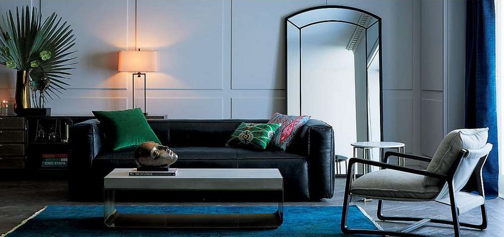 Solid Ash Wood Walnut Vintage Grain Varnish Lounge Chair