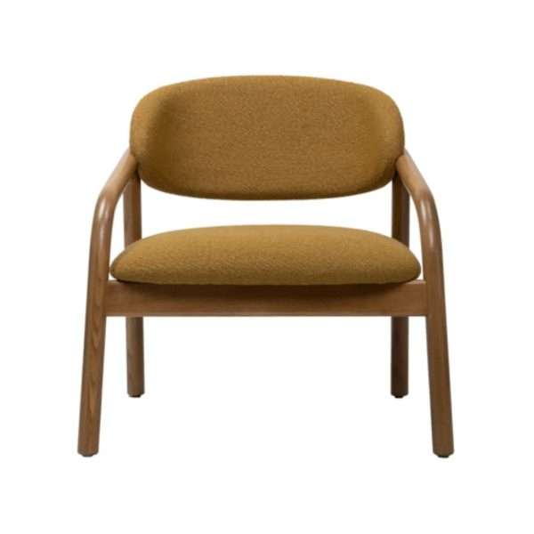 New Design Best Quality Custom Nordic Style Wood One Seater Hotel Chair - Image 3