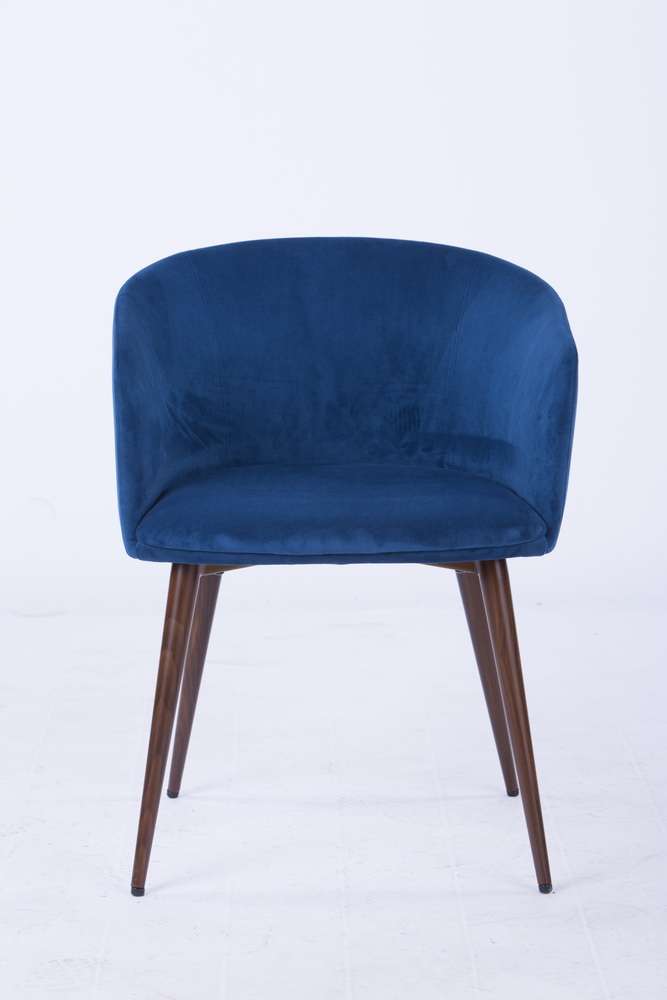 Modern Design Painting Steel Leg Metal Home Furniture White Color Dining Chair for Hotel Apartment