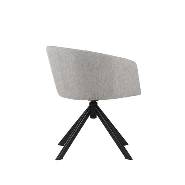 Office chair with automatic righting function