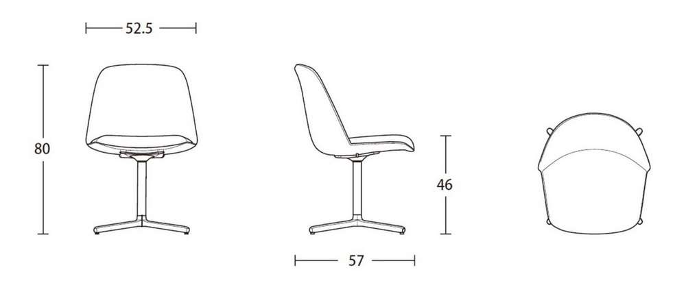 Mold Memory Foam Durable Office Reception Training Designer Visitor Accent Tub Chairs