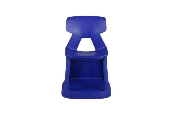Easy mobility storage space plastic training chair
