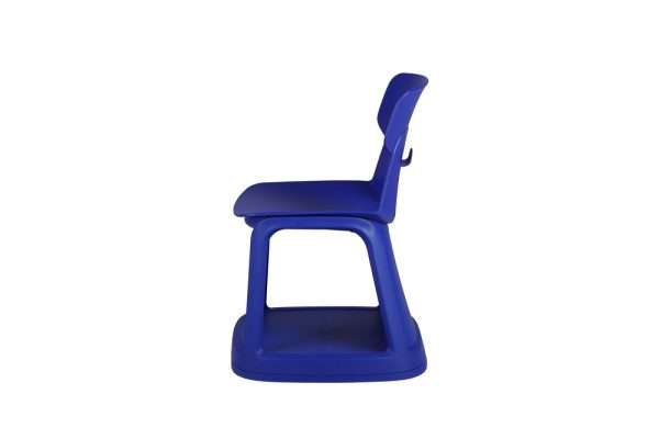 Easy mobility storage space plastic training chair - Image 3