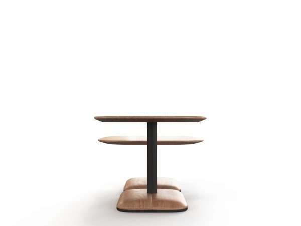 Project Matching Contract Furniture Rectangular Wooden Coffee Table Set - Image 7