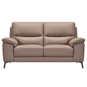 Soft Touch Leather 2 Seater Sofa
