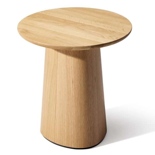 Project Matching Contract Furniture Modern Round Wooden High Side Table - Image 2