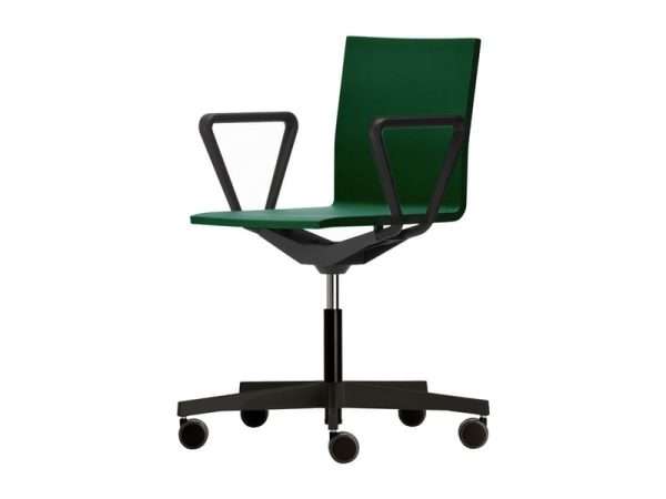 Contract Furniture Lightweight Simple Modern Office Swivel Chair with Armrest
