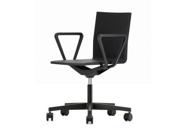 Contract Furniture Lightweight Simple Modern Office Swivel Chair with Armrest - Image 3