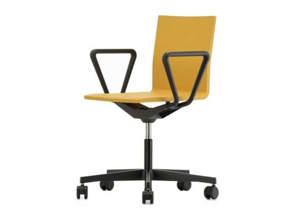 Contract Furniture Lightweight Simple Modern Office Swivel Chair with Armrest - Image 4