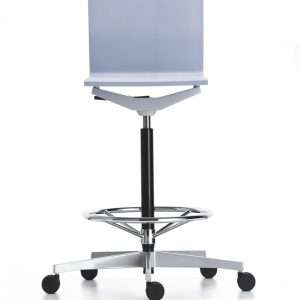 Contract Furniture .04 Simple Modern Office High Counter Chair without Armrest