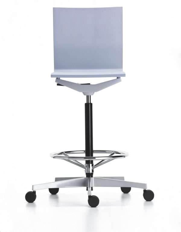 Contract Furniture .04 Simple Modern Office High Counter Chair without Armrest