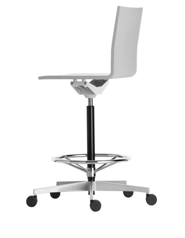 Contract Furniture .04 Simple Modern Office High Counter Chair without Armrest - Image 5