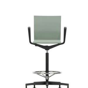 Contract Furniture .04 Simple Modern Office High Counter Chair with Armrest