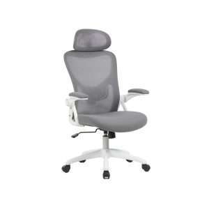 Modern Executive Office Chair with Adjustable Headrest Ergonomic Swivel for Computer Desk