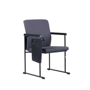 Business Conference Folding Back High End Office Training Room Chairs with Writing Pad