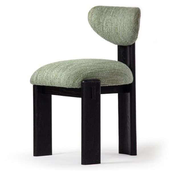 Contract Furniture Scandinavian 3 FSC-certified Solid Oak Legs Encino Dining Chair - Image 3
